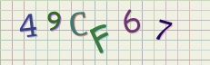 This is a captcha-picture. It is used to prevent mass-access by robots. (see: www.captcha.net)