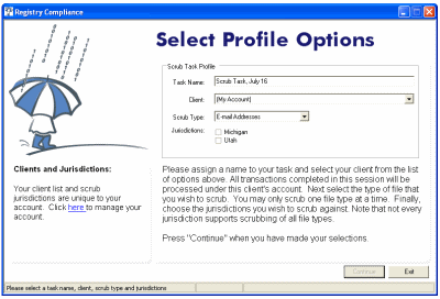 Login Page Screenshot